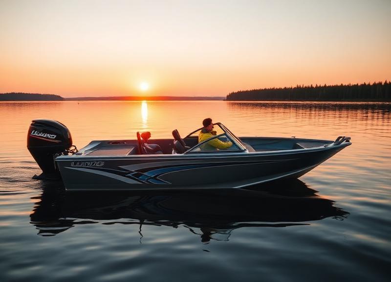 Lund fishing boat