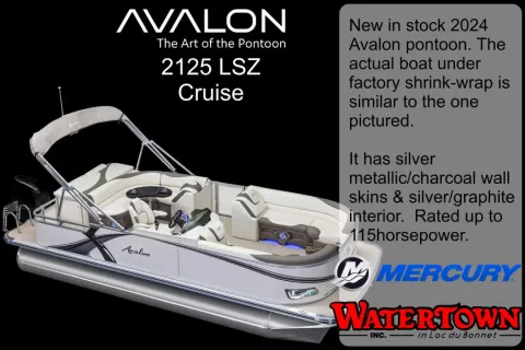Avalon 2185 LSZ Cruise pontoon boat.